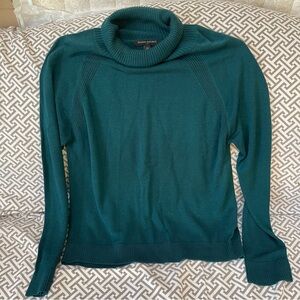 Banana Republic Turtleneck Sweater Size Medium Teal
